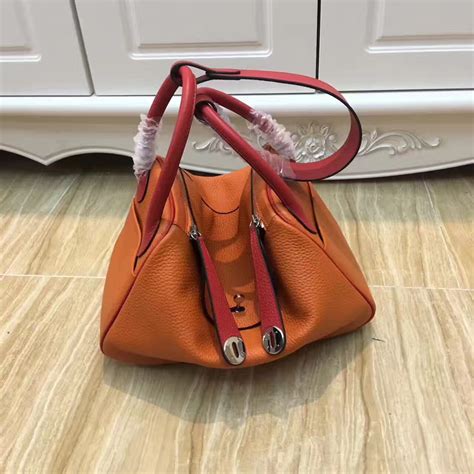 hermes lindy orange